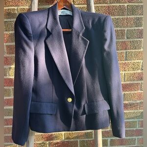 Evan-Picone navy blazer